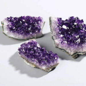 Uruguayan Amethyst Cluster & Geode Slice - for Home Decor