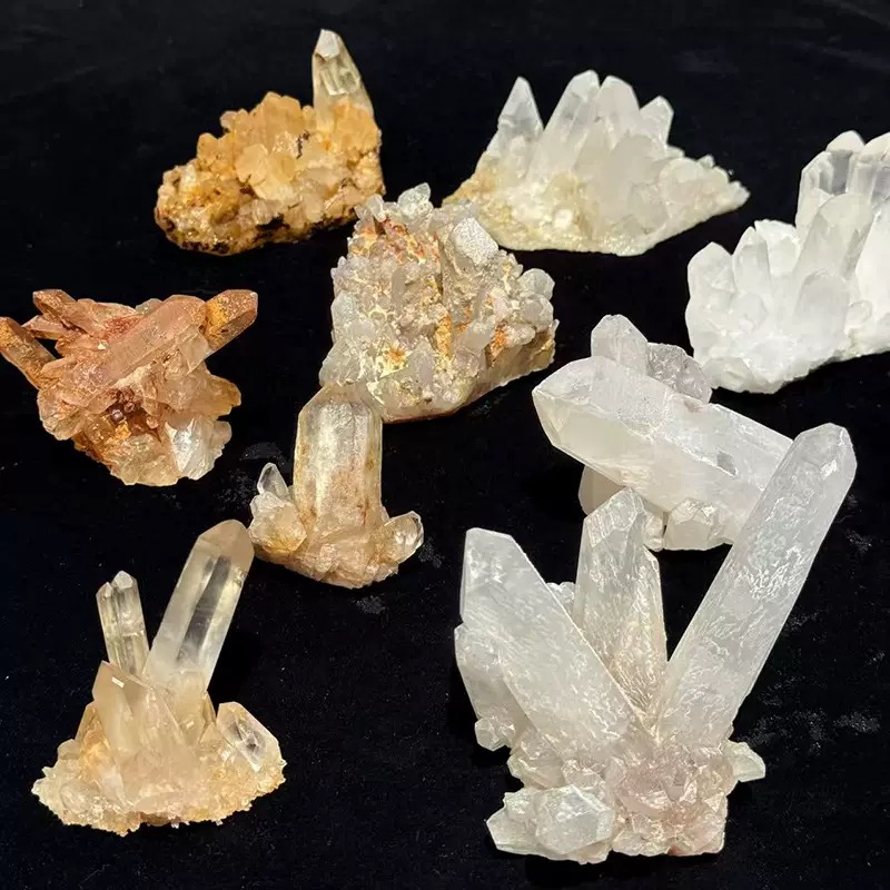 White Crystal Cluster Specimen - Natural Crystal Decor - Image 3