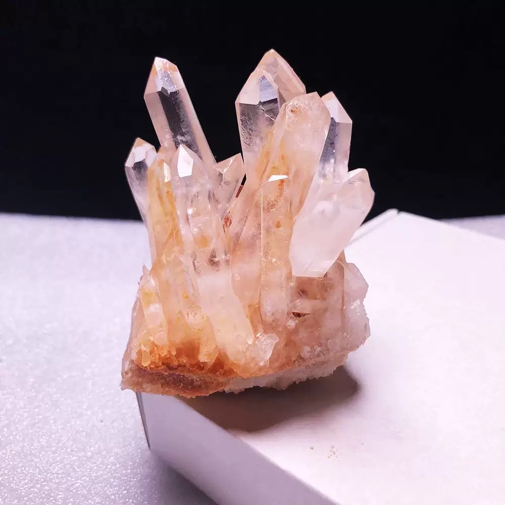 White Crystal Cluster Specimen - Natural Crystal Decor - Image 2