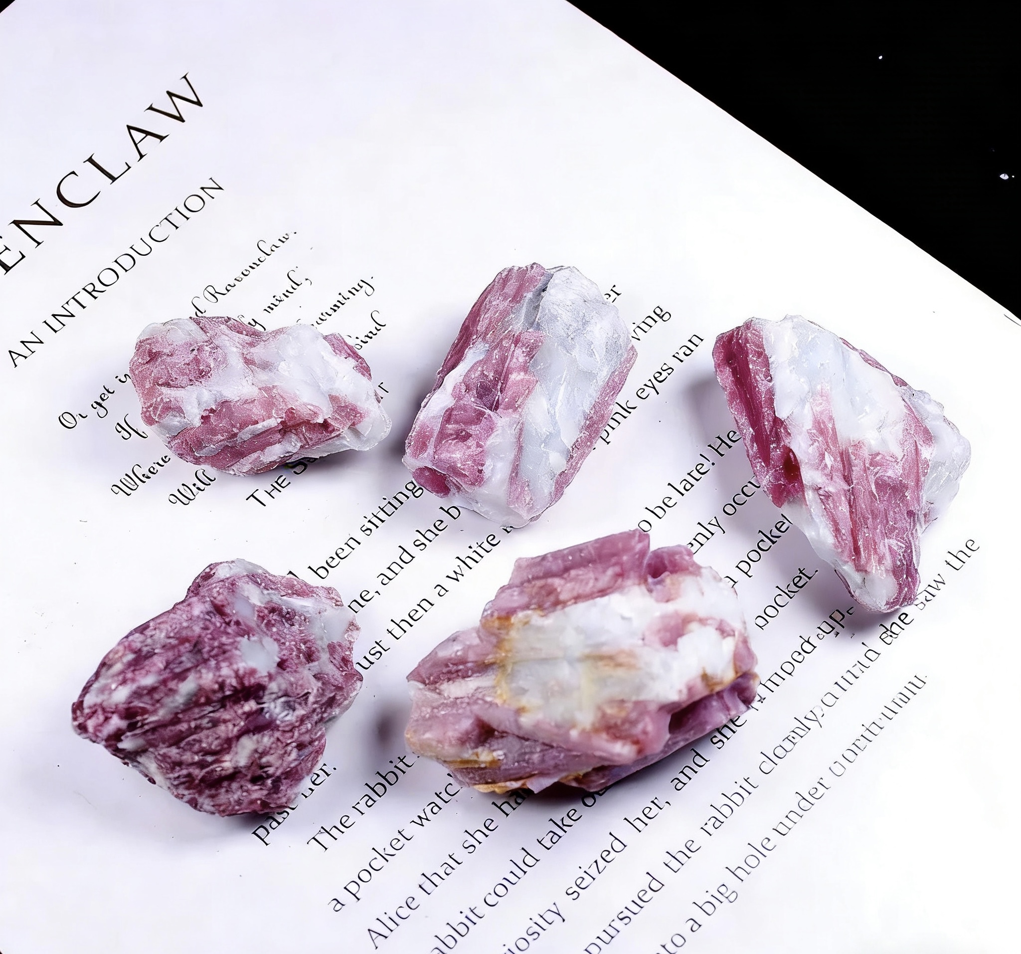 Raw Pink Tourmaline Chunk - Natural Mineral Specimen - Image 3