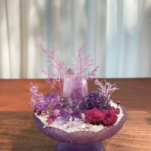 Purple Amethyst Healing Crystal Decor