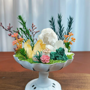 Healing Crystal Garden Decor- spring edition