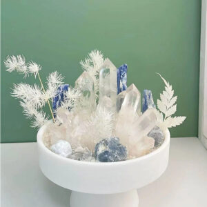 One of a Kind Crystal Decor – Kyanite & Celestite Home Decor