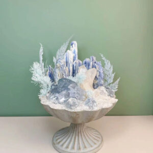 One-of-a-Kind Crystal Home Decor – Kyanite, Celestite & Quartz