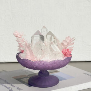 Clear Quartz Points & Quartz Cluster Decor