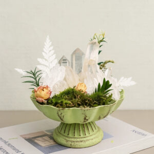 One of a Kind Clear Quartz Crystal Decor – Home Accent