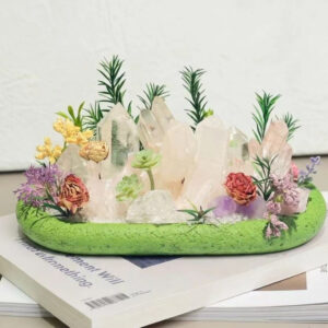 （Limited Selection）- Clear Quartz Cluster, Quartz Points & Amethyst Decor