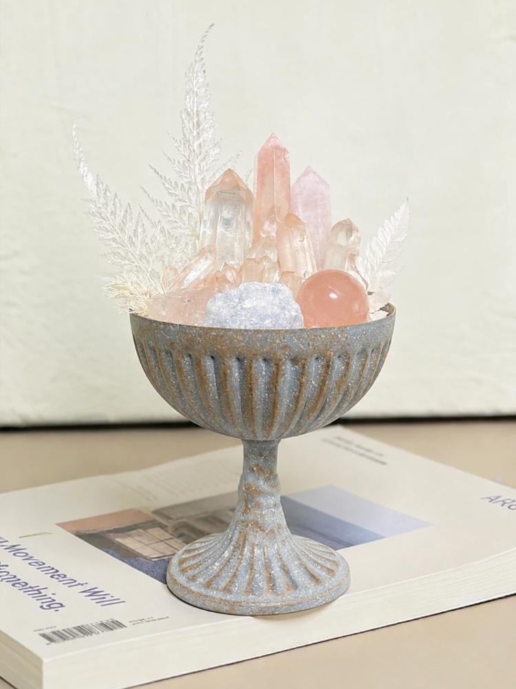 Rose Quartz & Quartz Decor