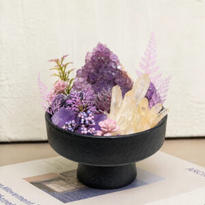 One-of-a-Kind Amethyst & Citrine Decor