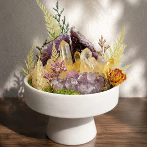 Amethyst Crystal Garden | One of a Kind Decor