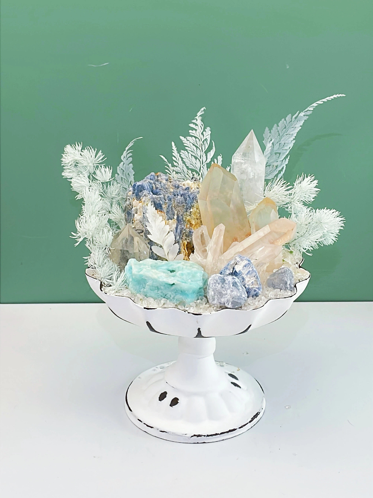 One of a Kind Blue Kyanite Crystal Garden - Image 2