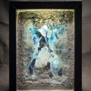 Crystal Cave miniature crystal caves - Blue Crystal Grotto