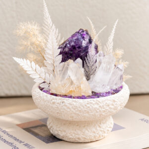 Amethyst Frost Crystal Garden