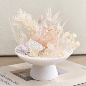 Blush Pink Crystal Garden