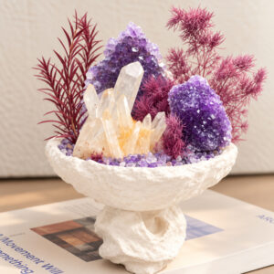 Lavender Glow Crystal Garden